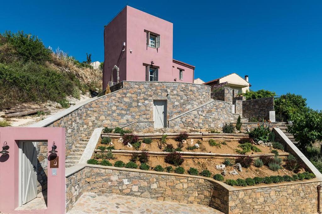 Listen To Nature In A Renovated Traditional Hilltop Villa Liodosifis With Heated Pool Paidhokhorion 객실 사진