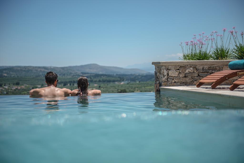 Listen To Nature In A Renovated Traditional Hilltop Villa Liodosifis With Heated Pool Paidhokhorion 객실 사진